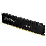 Оперативная память Kingston Fury Beast, DDR5, 8GB (1x8GB), 6000MHz, CL36, DIMM, с радиатором, черный, фото5