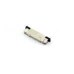Разъем FPC Half Coverage Bottom Contact 0.8K-BX-12PWB 12 pin высота 2мм шаг 0,8мм, фото 1