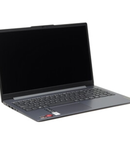 Ноутбук 15.6' IPS FHD LENOVO IdeaPad Slim 3 15AMN8 grey (AMD Ryzen 5 7520U/16Gb/512Gb SSD/VGA int/noOS) (82XQ00JPRK)