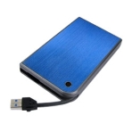 Внешний корпус для HDD/SSD AgeStar 3UB2A14 SATA II пластик/алюминий синий 2.5', фото3