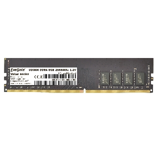 Оперативная память Exegate, DDR4, 8GB (1x8 GB), 2666 MHz, CL19, DIMM, OEM