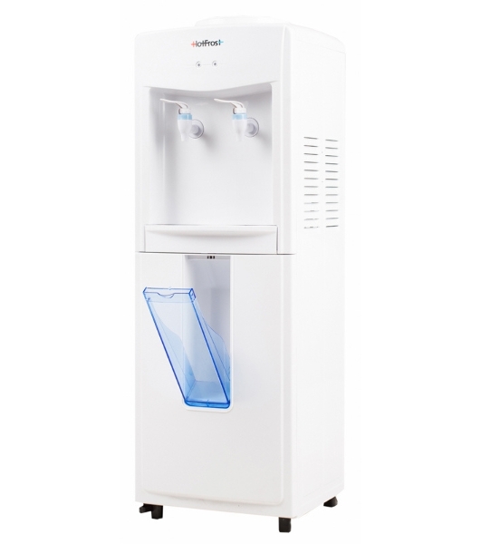 Кулер для воды Hotfrost V118R, верхняя загрузка, без нагрева, без охлаждения, белый