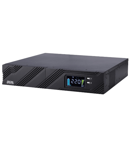 Источник бесперебойного питания Powercom Smart King Pro+ SPR-2000 LCD 1600Вт 2000ВА черный