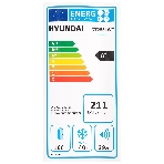 Холодильник Hyundai CT2551WT белый двухкамерный 166/40л морозилка сверху, фото31