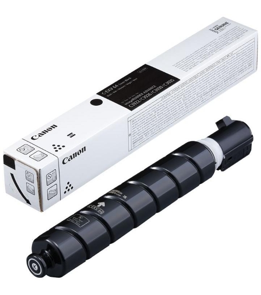 Тонер Canon C-EXV64BK 5753C002 черный туба 950гр. для копира imageRunner Advance DX C3922i/C3926i/C3930i/C3935i, (ISO 38000 стр)