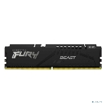 Оперативная память Kingston Fury Beast, DDR5, 8GB (1x8GB), 6000MHz, CL36, DIMM, с радиатором, черный, фото4