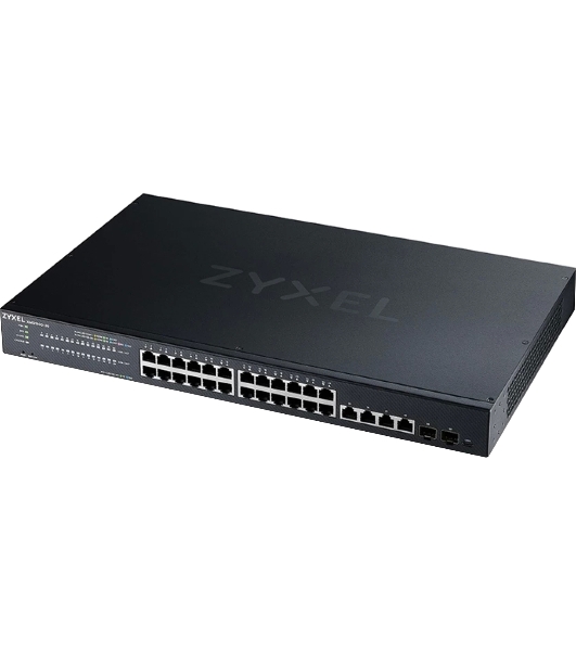 Коммутатор Zyxel NebulaFlex XMG1915-18EP-EU0101F 16x2.5Gbит/с 2SFP+ 8PoE++ 180W управляемый