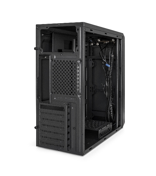 Компьютерный корпус Miditower ExeGate XP-332UC (ATX, без БП, 2хUSB 3.0/1хTypeC, аудио, черный)