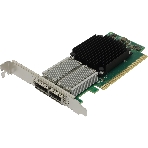 Плата сетевого контроллера MELLANOX ConnectX-5 VPI adapter card, EDR IB (100Gb/s) and 100GbE, dual-port QSFP28, PCIe3.0 x16, tall bracket, ROHS R6, фото3