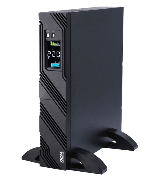 Источник бесперебойного питания Powercom Smart King Pro+ SPR-2000 LCD 1600Вт 2000ВА черный
