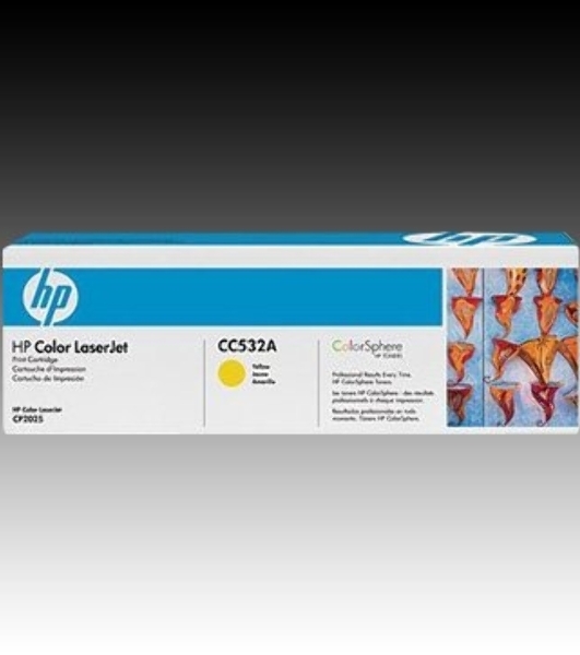 Картридж лазерный HP CC532A желтый для LJ CP2025/CM2320 2800стр.