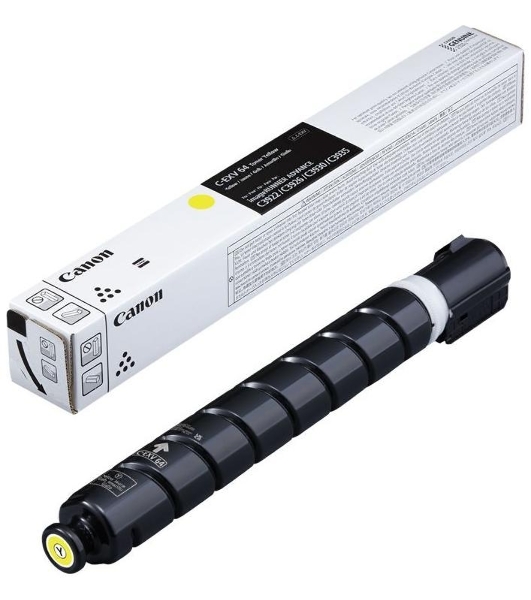 Тонер Canon C-EXV64Y 5756C002 (желтый) туба 650гр. для копира imageRunner Advance DX C3922i/C3926i/C3930i/C3935i, (ISO 25500 стр)