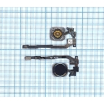 Кнопка HOME в сборе с механизмом и шлейфом для iPhone 5S, черная, фото2