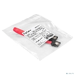 Кабель SATA ExeGate EX-CC-SATADATA-0.3L (7pin/7pin, металлические защелки, 0,3м), фото3