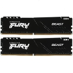 Оперативная память Kingston Fury Beast Black, DDR4, 16GB (1x16GB), 3200 MHz, CL16, с радиатором, черный, фото8