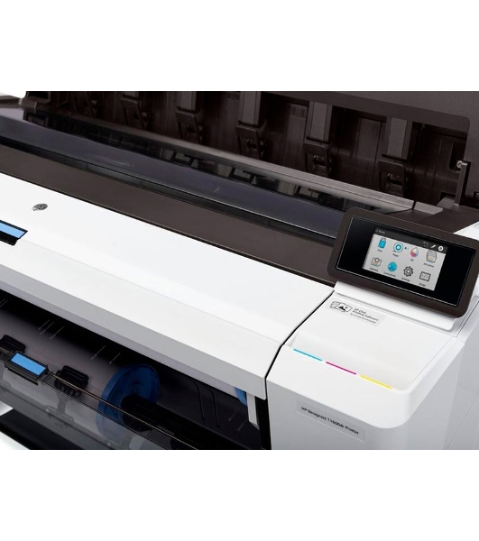 Плоттер струйный HP Designjet T1600 36' (3EK10A), A0, цветной, 914 мм, 2400x1200 dpi, USB, Gigabit Ethernet