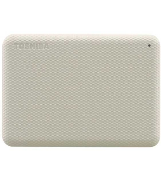 Внешний HDD 2.5' Toshiba Canvio Advance, 4TB, USB 3.2 Gen 1 Type-A, 5400 rpm, белый