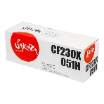 Картридж лазерный Sakura CF230X/051H для HP и Canon, черный, 4000 к., фото 1