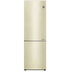 Холодильник LG GA-B509CECL бежевый, двухкамерный, 277/107л, морозилка снизу, No Frost, фото5