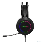 Гарнитура Exegate Cosmos HS-702GL чёрный, проводная, USB, виртуальный звук 7.1, подсветка, фото13