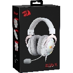Игровая гарнитура REDRAGON ZEUS X белая (USB, 53 мм, 7.1, RGb подсветка), фото3