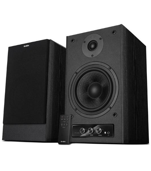 Акустическая система SVEN АС MC-30, черный (200 Вт, Bluetooth, пульт, Optical)
