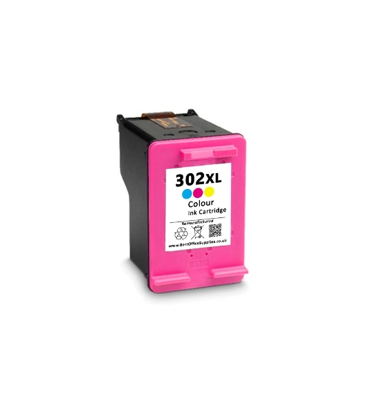 Картридж струйный NVPrint 302XLC (NV-F6U67AE) Color для HP DeskJet 1110, 2132, 3630, 3632; Envy 4512, 4520, 4522; OJ 3830, 4650, 4655 (330 стр)