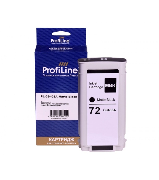 Картридж струйный совместимый ProfiLine PL-C9403A №72 для HP DesignJet T610/T1100 PL