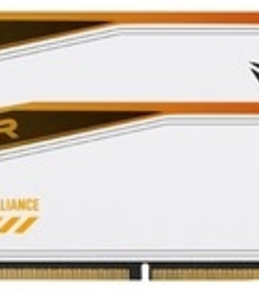 Оперативная память Patriot Viper Elite 5 TUF Gaming, DDR5, 32Gb (2x16 GB), 6000 MHz, CL36, DIMM, радиатор, RGB, белый