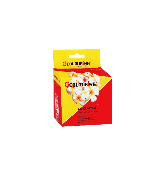 Картридж струйный Colouring CG-CLI-426M Magenta с чипом водный (9 мл) для Canon IP4840/MG5140/MG5240/MG6140/MG8140