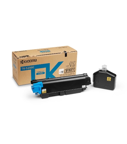 Картридж лазерный Kyocera TK-5280C (1T02TWCNL0) голубой черный для M6235cidn/M6635cidn/P6235cdn 11000 стр