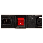 Вертикальный блок розеток ЦМО Rem-16 с выкл., 14 IEC 60320 C13, 10 C19, вход C20 16A, алюм., 33-38U (R-16-14C13-10C19-V-1420), фото4