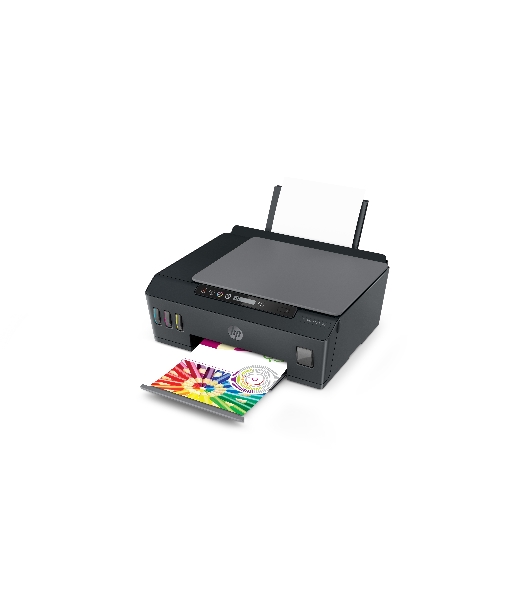 МФУ струйное HP Smart Tank 500 (4SR29A), A4, цветной, печ. до 22 стр/мин. (ч/б) до 16 стр/мин. (цвет), скан. до 8 стр/мин. (ч/б) 4 стр/мин. (цвет), 1200x1200dpi, USB