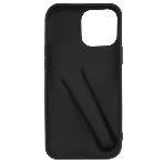 Чехол (клип-кейс) BoraSCO Silicone Case для Apple iPhone 13 Pro Max черный (матовый), фото4