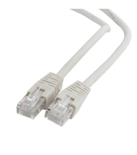 Патч-корд UTP Cablexpert cat.6, 5м, литой, многожильный, серый