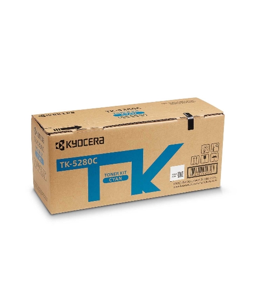 Картридж лазерный Kyocera TK-5280C (1T02TWCNL0) голубой черный для M6235cidn/M6635cidn/P6235cdn 11000 стр