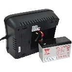 Источник бесперебойного питания Powercom Back-UPS SPIDER, Line-Interactive, LCD, AVR, 550VA/330W, Schuko, USB, черный (1456259), фото2