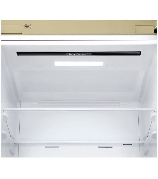 Холодильник LG GA-B509CECL бежевый, двухкамерный, 277/107л, морозилка снизу, No Frost