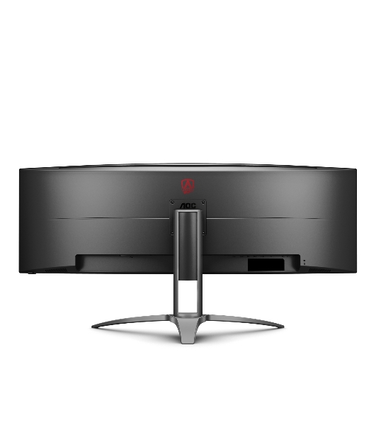 Монитор 48.8' AOC AG493UCX2 VA 5120x1440, 165 Гц, 1 мс, 32:9, 400 кд/м2, 3xHDMI, 1xDP, 1xUSB-C, изогнутый, черный