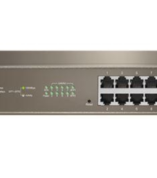 Коммутатор управляемый IP-COM G3310F, настенный, 1000 Мбит/сек, 8 port, SFPx2