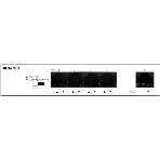 Коммутатор Unmanaged Switch 4x1000Base-T PoE, 1x1000Base-T, PoE Budget 60W, Long-range PoE up to 250m, metal case, фото6
