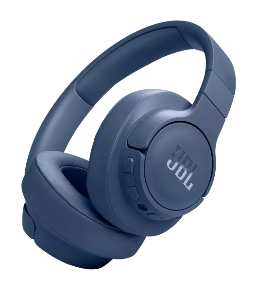 Беспроводные/проводные наушники JBL Tune 770NC синий, полноразмерные, Bluetooth + проводной, активное шумоподавление, до 70 ч