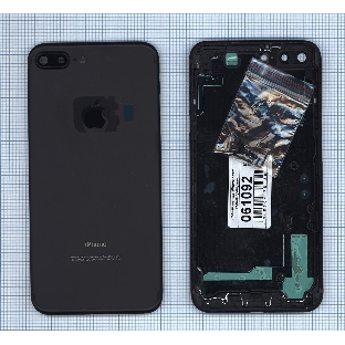 Задняя крышка для iPhone 7 Plus (5.5) черный Jet Black
