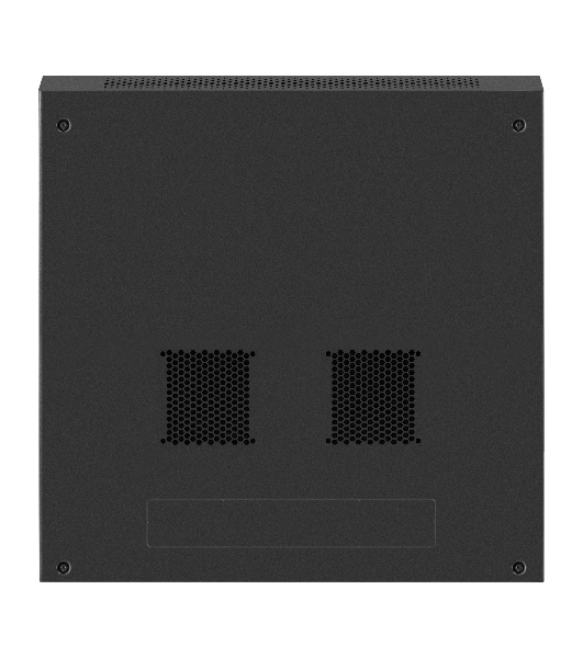 Шкаф телекоммуникационный 19' настенный 9U ExeGate EC-WM-9U.600.M.BLACK (19', 9U, 600x600x500мм (ШхГхВ), передняя дверь металл, съемные боковые панели, пыле- и влагозащита IP23, черный RAL 9004)