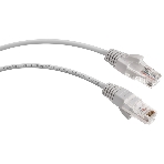 Шнур коммутационный Cabeus, Cat.5e, неэкр., U/UTP, RJ45/RJ45, PVC, AWG24, 0.15м, серый, фото3