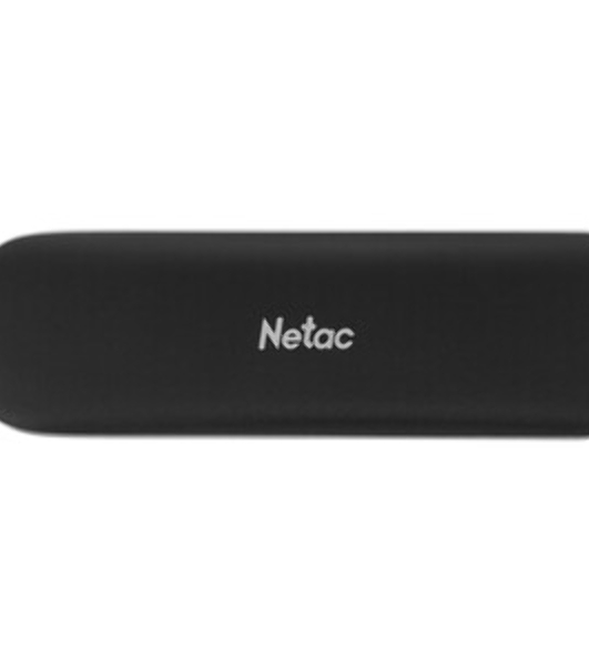 Внешний SSD Netac ZX, 500 Gb, USB 3.2 Gen 2 Type-C, R/W 1050/950, черный