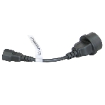 Кабель Powercom Cord SCUT IEC320 to Type-F (504291), фото 1