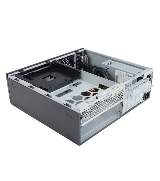 Компьютерный корпус Slim Desktop INWIN CJ708BL IP-S265AU7-2 80plus Bronze, U3*2+U2*2+A(HD)+TYPE 3.1C + FAN 80*15мм + intrusion switch INWIN Slim Case