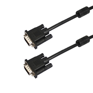 Шнур PROconnect VGA - VGA с ферритами, длина 3 мeтра, черный