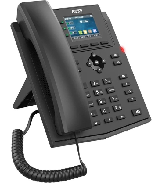 Телефон IP Fanvil X303P черный